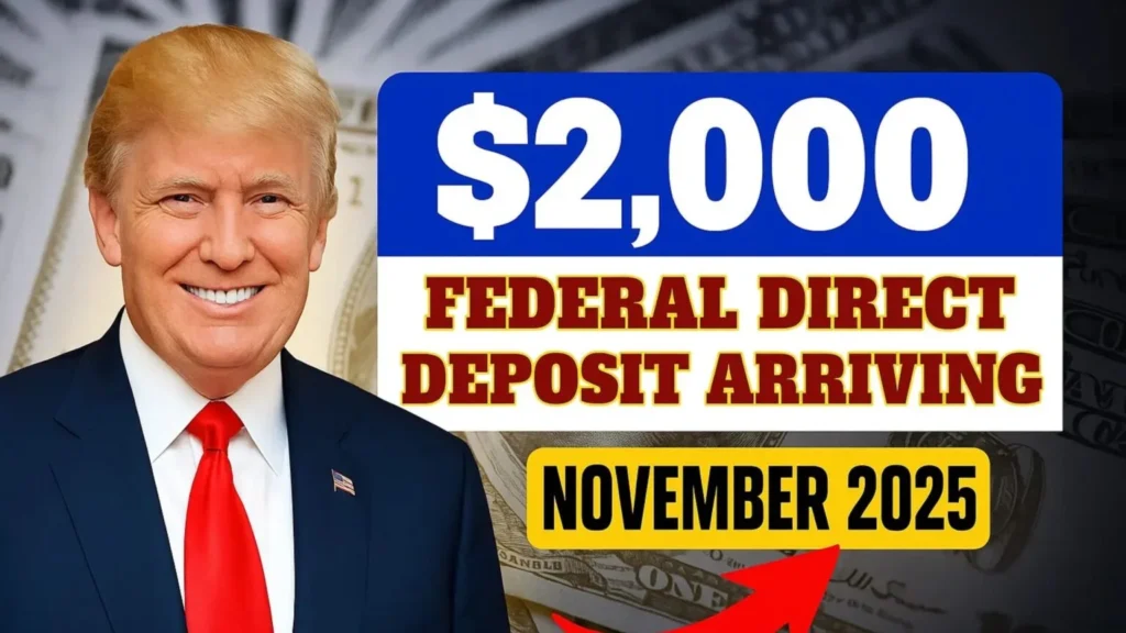 $2,000 Federal Direct Deposit Payment