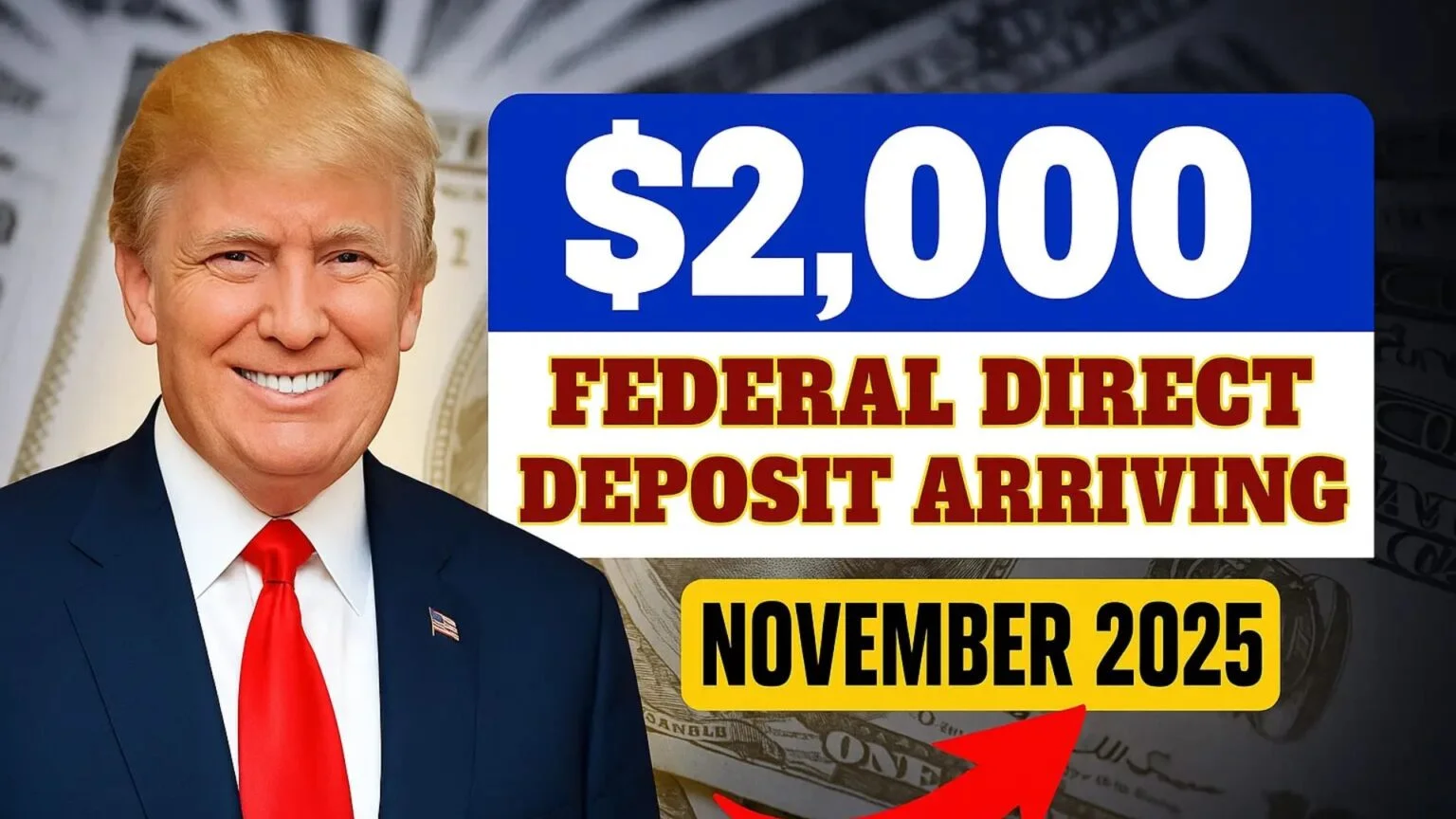 $2,000 Federal Direct Deposit Payment