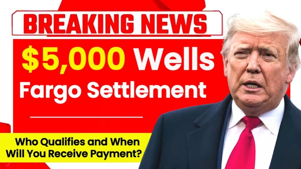 $5,000 Wells Fargo Settlement