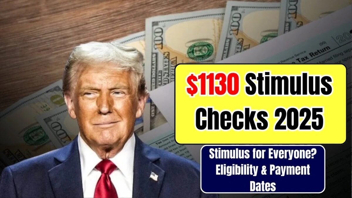 $1130 Stimulus Checks 2025