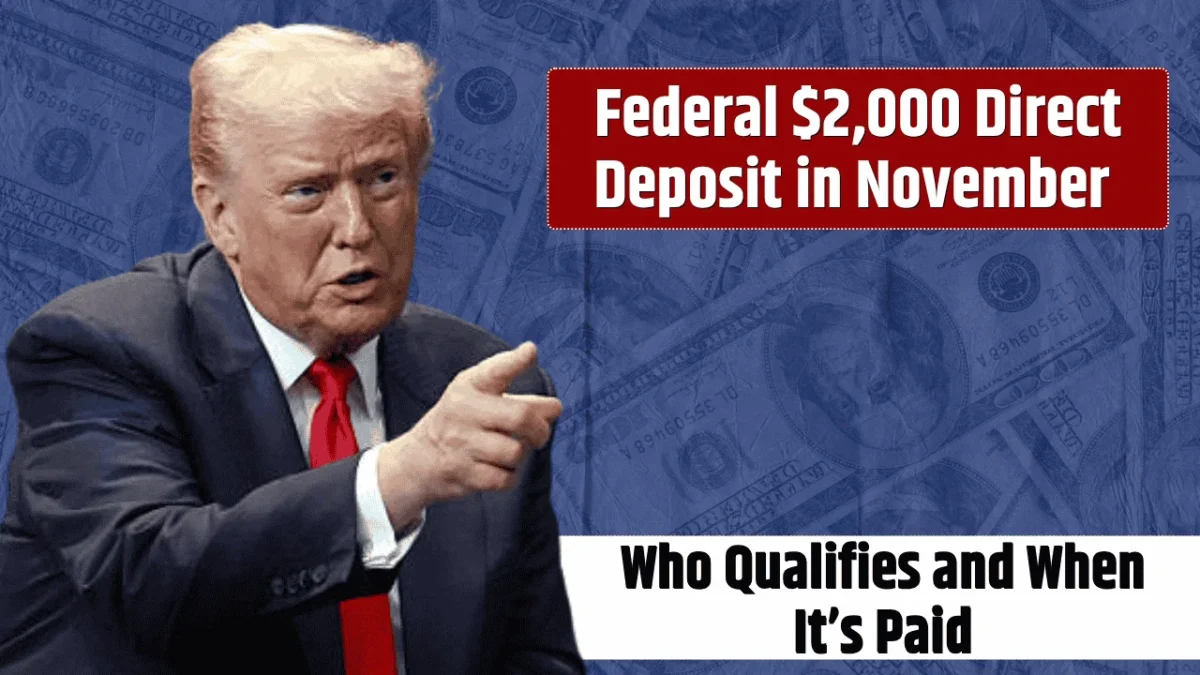Federal $2,000 Deposit Coming